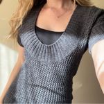 Club Monaco  Dark Gray V-Neck Sweater Photo 6