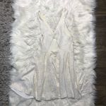 Urban Outfitters NWT  gold crackle open back dress Photo 3