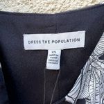 Dress the Population NEW Delphine Tropical Organza Wrap Dress XS Photo 3