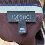 Top shop Maroon Wool Skirt Photo 2