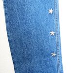 Roper Dark Wash Silver Star Detail Straight Leg High Rise Vintage Jeans Size 26 Photo 4