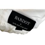 Bardot Teo Lace Mini Dress Halter Open Back White Size US 10 Photo 10