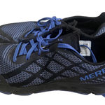 Merrell Women's Bare access flex shield sz 9 Running Shoes Black Blue Athletic Photo 0