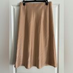 Rachel Zoe Satin Bias-Cut Slip Midi Skirt Photo 1