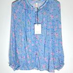 NEW Spell Dolly Blouse Dusty Floral Blue Sz XS Photo 2