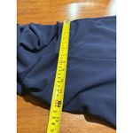 Source Unknown Lulus Navy Blue Wide Leg Jumpsuit Small Cross Front Keyhole Sleeveless Formal Photo 9