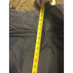 Eloquii  Blouse Size 18 Plus Cotton Classic Wide Neck blue jeans color Photo 5