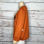 Thomas & Olivia NWT 3X Embellished Trick or Treat Pumpkin Halloween Knit Top Orange Photo 1