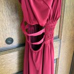 EXPRESS Cutout Red Sleeveless Dress Size XS Photo 2