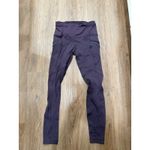 Lululemon  High Rise Pocket Leggings Size 6 Purple Zipper Pockets Athleisure Photo 3