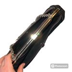 Apt. 9  Womens Clutch Purse Handbag Bagette with Chain Strap Black Brown Silver Photo 5