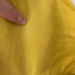 Cara Cara Molly Caftan Yellow Linen Dress White Embroidered Fringed Hem Size XS‎ Photo 8