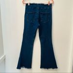 Black Label  flare jeans raw hem waist and leg sz 5 28 Photo 1