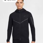 Nike  Tech Black Small Zip-Up Jacket Photo 0