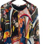 Parker Floral Ruffle Pleat Dress Size 4 New Photo 1