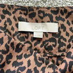 Loft  Animal Print Shorts Photo 4