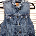 American Eagle COPY - Denim Button Down Vest Size Medium Photo 0