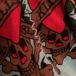 Ed Hardy Love Kills Slowly Rhinestone V Neck Sweater Photo 7