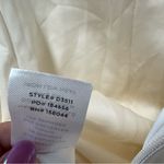 Lulus Start of Forever NWT size Medium Ivory Satin Halter Mermaid Maxi Dress Photo 7