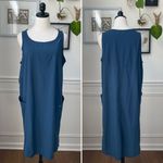 The North Face  Sporty Dawn Break Shift Dress Cadet Blue L Photo 1