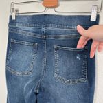 Spanx  Womens Distressed Ankle Skinny Denim Pull On Jeans Size Medium Photo 8