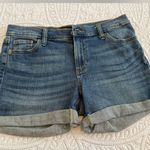 Banana Republic  Blue Jean Shorts with Cuffed Hems Photo 0