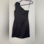 Armani Exchange . Elegant Black One-Shoulder Dress Photo 3