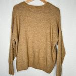 CeCe  Sweater Brown Red Heart‎ Womens MED Oversized Long Sleeve Cozy Soft Photo 1