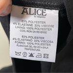 Alice by Temperley black mini romper embroidered floral shoulders sz US 4 Photo 7