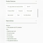 Halara NWT  Daystretch high waist cross over Flare leggings size XL yoga stretch Photo 6