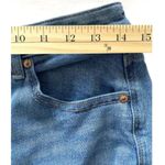 American Eagle Blue Ripped Mom Distressed Jeans Denim Stretchy Sz 6 Photo 4