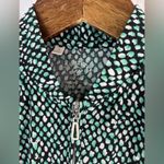 Monterey Club S Women's Golf Quarter Zip Sleeveless Green and Black Top Photo 6