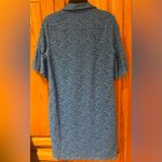 Banana Republic Blue Lace Scalloped Hem Bell Flutter Sleeves Polo Dress Size XS Photo 8