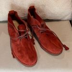 Hush Puppies  Women's Rust Suede Moccasins Photo 3