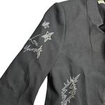 Zadig & Voltaire  Very Strass Heart Blazer Black Size: 34 Photo 3