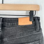 Dear John  Jean Womens 26 Black Whiskering Denim Cotton Distressed Crop High Rise Photo 6