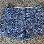 Kenar ‎ Blue Print Shorts Casual Everyday Size 6 Photo 0