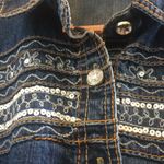 Studio West FINAL MARKDOWN Decorative denim blouse medium Photo 2