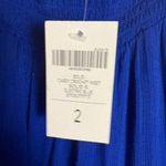 Chico's Chico’s Electric Blue Casey Crochet Inset Tiered Maxi Skirt Size 12 Photo 8
