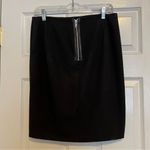 DKNYC Black skirt exposed gold back zipper 2 Photo 1