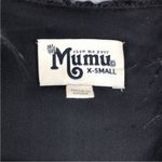 Show Me Your Mumu Faux Fur Vest Sz XS Black Shaggy Country Boho Cottage Gorpcore Photo 6