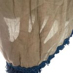 Live Happy‎ Women's Size S/M Sage Green Sheer Boho Long Sleeve Babydoll Top Photo 6