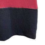 Bailey 44‎ Small Cranberry Black Bottom Sleeveless Turtleneck Short Dress Photo 6