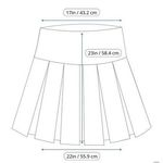 Anne Klein AK Skirt Size 12 Floral Print Knee Length Lined Career Photo 4