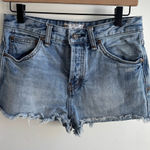 Free People Raw Edge Jean Shorts 25 vacation minimalist staple distressed Photo 0
