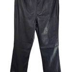 We Wore What  Black Vegan Leather Pants NWT Size 31 Revolve leather pants Photo 0