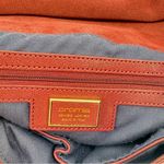 Cromia Large Leather Handbag Burgundy Made in Italy Purse Red Photo 1