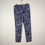 Diane Von Furstenberg  Blue Paisley Pant Photo 4