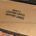 J.Crew  Leopard Print Flats Calf Hair gold heel runs a little big some wear GUC Photo 2