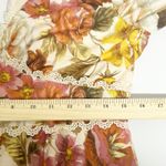 Luxxel  Womens Cottagecore Floral‎ Lace Trim Boho Festival Resortwear Romper M Photo 12